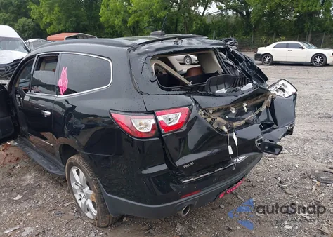 2016 Chevrolet Traverse Ltz from USA, damaged, VIN 1GNKVJKDXGJ171186